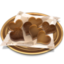 Chocolates and cookies icon
